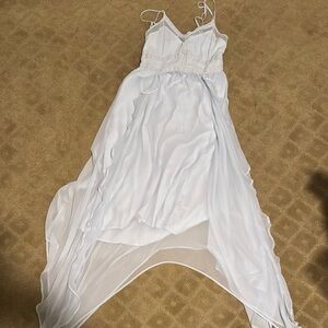 Abercrombie & Fitch small tall blue dress with pockets!!